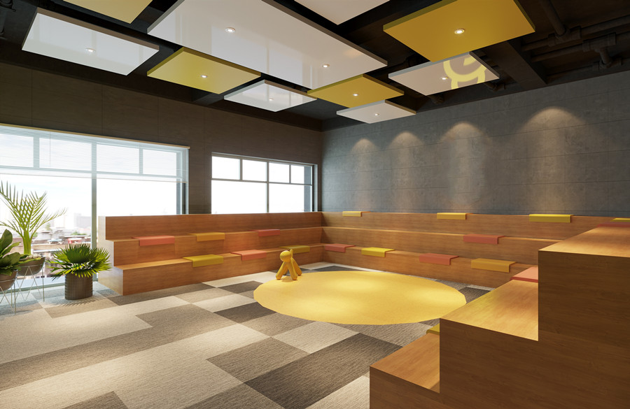 松江辦公室裝修800平國有公司辦公室-第2張圖片-上海古都建筑設計集團 松江辦公室裝修800平國有公司辦公室-第2張圖片-上海古都建筑設計集團