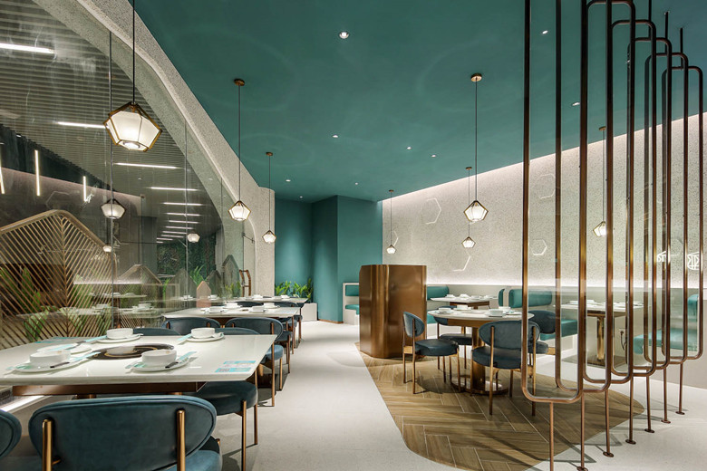 460平主題餐廳設(shè)計裝潢效果圖-第3張圖片-上海古都建筑設(shè)計集團 460平主題餐廳設(shè)計裝潢效果圖-第3張圖片-上海古都建筑設(shè)計集團