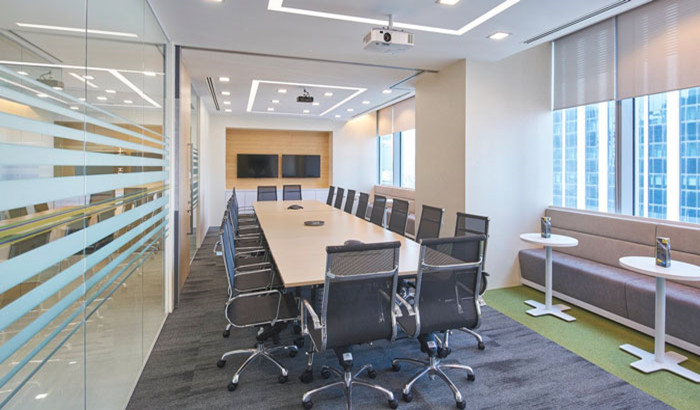 陸家嘴IT網絡公司辦公空間設計效果-第5張圖片-上海古都建筑設計集團 陸家嘴IT網絡公司辦公空間設計效果-第5張圖片-上海古都建筑設計集團