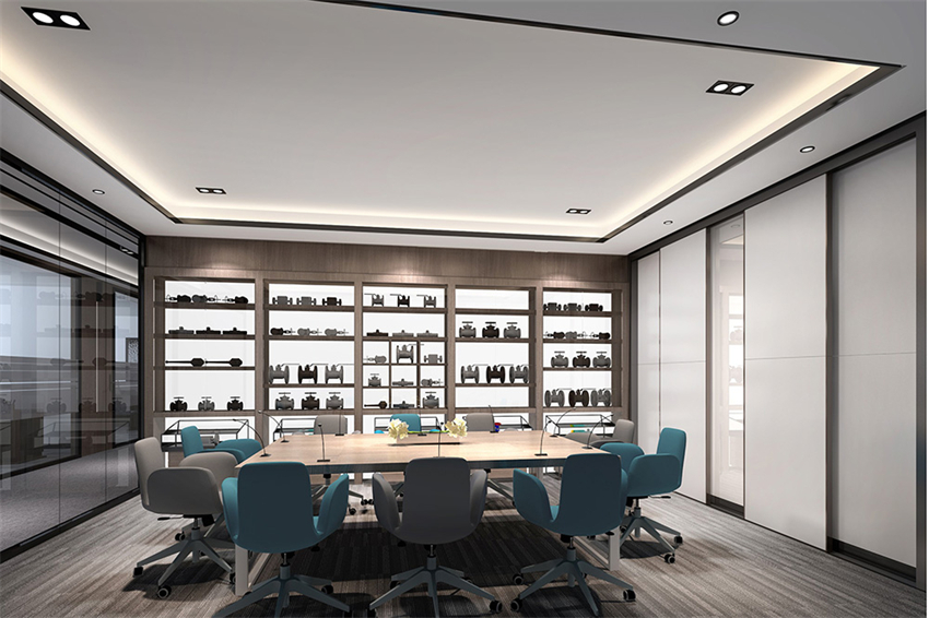920平新中式風格辦公室設計方案-第4張圖片-上海古都建筑設計集團 920平新中式風格辦公室設計方案-第4張圖片-上海古都建筑設計集團